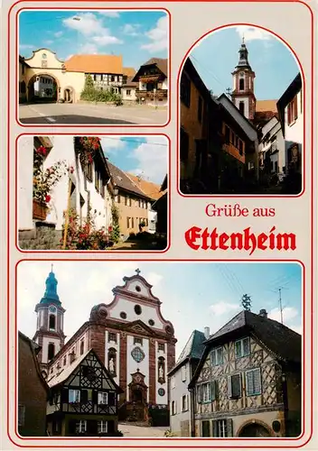 AK / Ansichtskarte 73931534 Ettenheim Kath Pfarrkirche St Bartholomaeus Thomas Strasse Oberes Tor