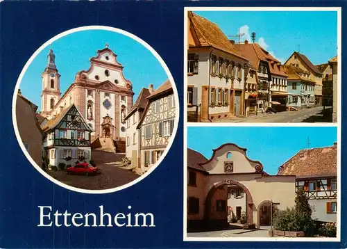 AK / Ansichtskarte 73931536 Ettenheim Kath Pfarrkirche St Bartholomaeus Thomas Strasse Oberes Tor