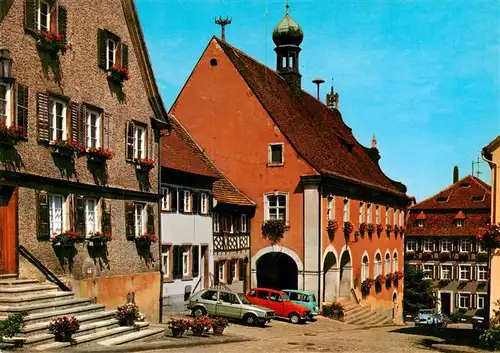 AK / Ansichtskarte 73931547 Ettenheim Kirchberg mit Rathaus