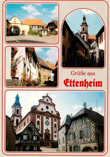 AK / Ansichtskarte 73931553 Ettenheim Kath Pfarrkirche St Bartholomaeus Thomas Strasse Oberes Tor