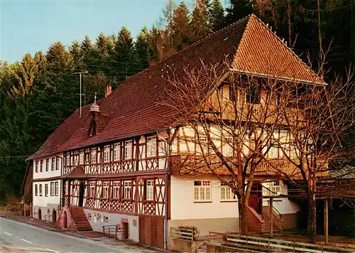 AK / Ansichtskarte  Schoenberg_Seelbach Pass Hoehenhotel Geroldseck