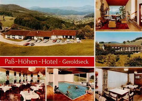 AK / Ansichtskarte 73931568 Schoenberg_Seelbach Pass Hoehenhotel Geroldseck Herberge Loewen