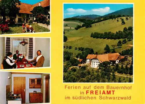 AK / Ansichtskarte 73931643 Freiamt_Emmendingen_BW Bauernhof Ernst Reinbold Gaestezimmer Details