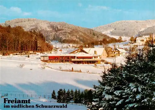 AK / Ansichtskarte  Freiamt_Emmendingen_BW Kurhaus Freiamt Winterpanorama