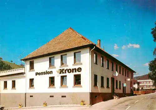 AK / Ansichtskarte  Schweighausen_Schuttertal_Schwarzwald Pension Krone