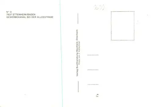 AK / Ansichtskarte  Ettenheim Gewerbekanal