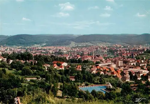 AK / Ansichtskarte  Lahr_Baden Fliegeraufnahme