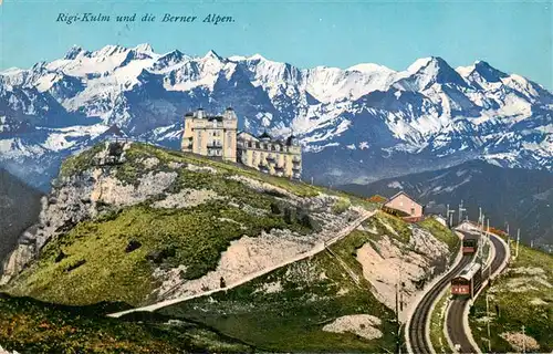 AK / Ansichtskarte  Rigi_Kulm und die Berner Alpen