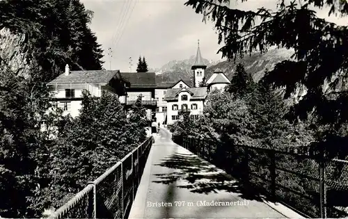 AK / Ansichtskarte  Bristen_UR Gasthaus Madrano