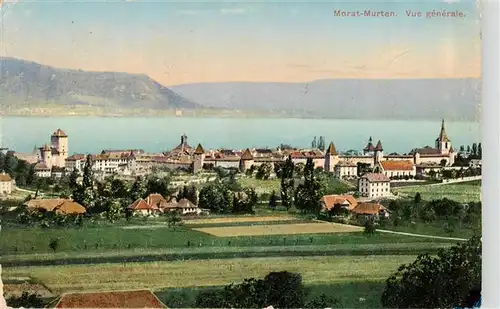 AK / Ansichtskarte  Morat_Murten_FR Vue générale