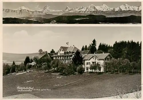 AK / Ansichtskarte  Ruettihubel-Bad_Walkringen_BE Berghotel Alpenpanorama