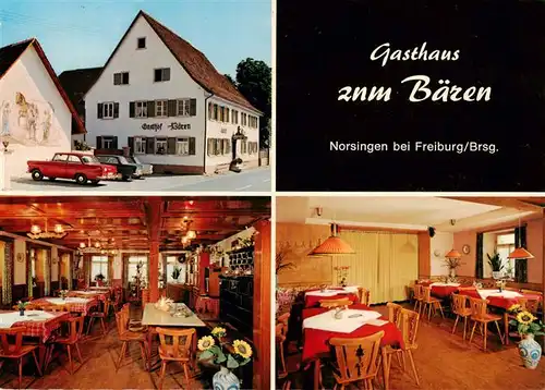 AK / Ansichtskarte 73931898 Norsingen_Ehrenkirchen Gasthaus zum Baeren Gastraum