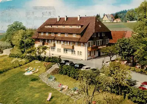 AK / Ansichtskarte  Langackern_Horben Hotel Gasthof zum Engel