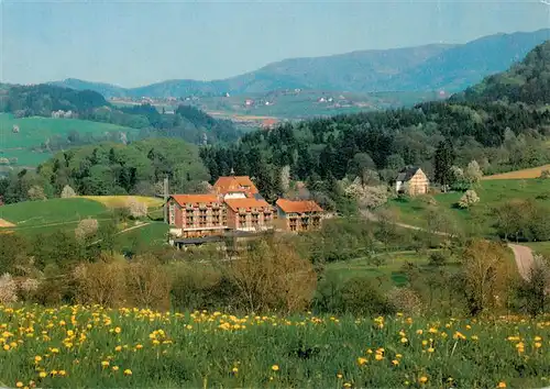 AK / Ansichtskarte  Wittnau_Breisgau_Schwarzwald Rehabilitations-Kurklinik Stoeckenhoefe der LVA Baden Landschaftspanorama