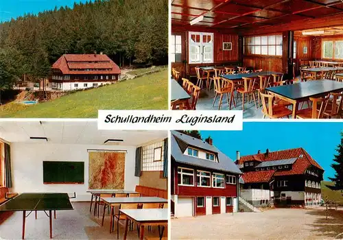 AK / Ansichtskarte 73932057 Schauinsland_Oberried_BW Schullandheim Luginsland Speiseraum Tischtennis