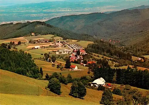 AK / Ansichtskarte 73932084 Horben_Breisgau_Schwarzwald Hoehengasthof Buckhof Panorama