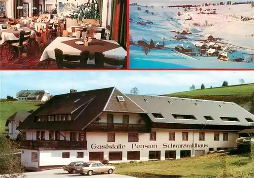 AK / Ansichtskarte 73932108 Hofsgrund_Oberried_Schauinsland Gasthaus Pension Schwarzwaldhaus Restaurant Winterpanorama