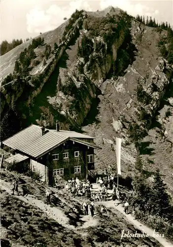 AK / Ansichtskarte 73932131 Oberstaufen Staufner Haus am Hochgrat mit Seelekopf Allgaeuer Alpen