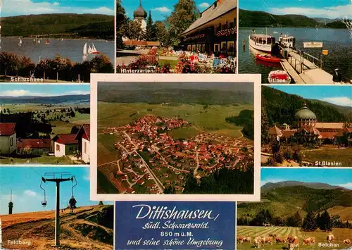 AK / Ansichtskarte 73932148 Dittishausen_Loeffingen und seine Umgebung Schluchsee Feldberg St. Blasien Titisee Belchen Schwarzwald