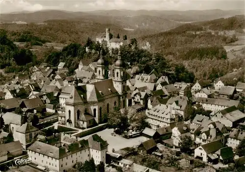 AK / Ansichtskarte  Goessweinstein Wallfahrtskirche Fliegeraufnahme