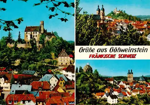 AK / Ansichtskarte 73932166 Goessweinstein Wallfahrtskirche Schloss 