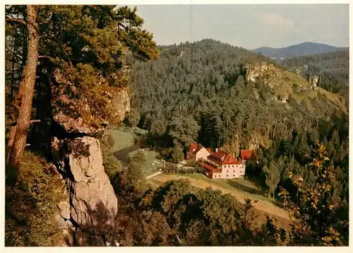 AK / Ansichtskarte  Waischenfeld Gasthaus Pension Pulvermuehle