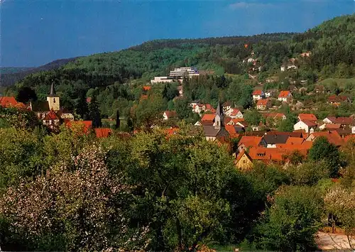 AK / Ansichtskarte  Unterleinleiter_Forchheim_Bayern Panorama mit Jugend Kurzentrum Haus Franken