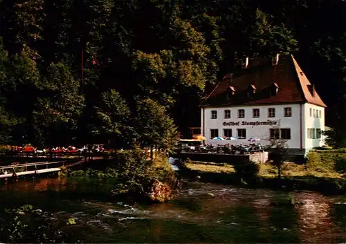 AK / Ansichtskarte  Muggendorf_Fraenkische_Schweiz Gasthof Stempfermuehle