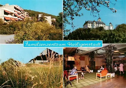 AK / Ansichtskarte  Heiligenstadt__Eichsfeld Familienzentrumder Ev Freikirchl Gemeinden Schloss Foyer Fliegeraufnahme