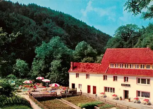 AK / Ansichtskarte 73932256 Schlehenmuehle_Egloffstein Gasthaus Pension Friedrich