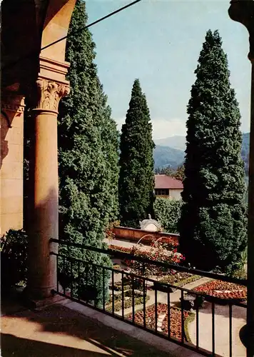 AK / Ansichtskarte  Guenterstal_Freiburg Mutterhaus Lioba Blick zum Garten