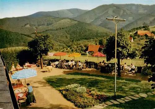 AK / Ansichtskarte  Horben_Breisgau_Schwarzwald Hotel Luisenhoehe Restaurant Cafeterrasse