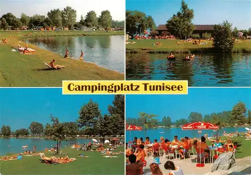 AK / Ansichtskarte  Hochdorf_Freiburg_Breisgau Campingplatz Tunisee Details