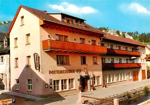 AK / Ansichtskarte  Pottenstein_Oberfranken ADAC Hotel Pottensteiner Hof