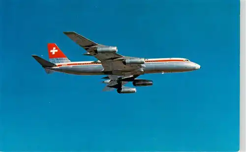 AK / Ansichtskarte  Flugzeuge_Zivil Swissair Convair 990 Coronado