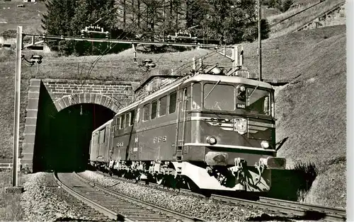 AK / Ansichtskarte  Eisenbahn_Railway_Chemin_de_Fer Airolo Galleria Gottardo 