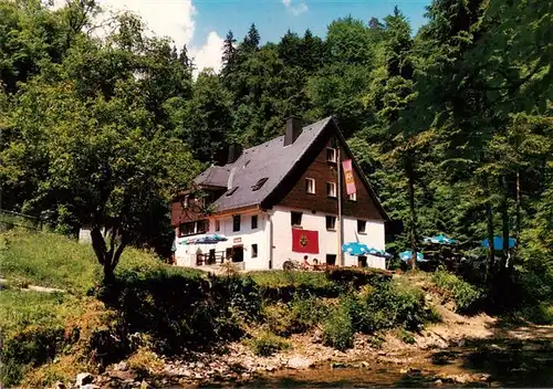 AK / Ansichtskarte  Bachheim Naturfreundehaus Burgmuehle