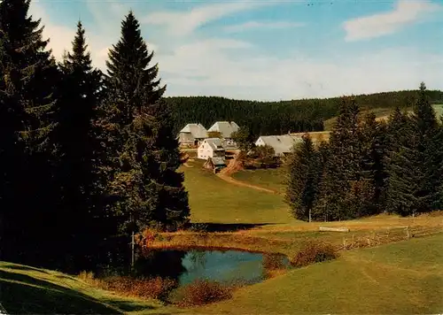 AK / Ansichtskarte  Urach_Schwarzwald Hoehengaststaette Zur Krone Kalte Herberge