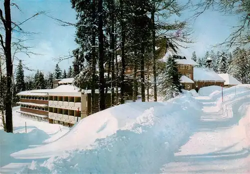 AK / Ansichtskarte  Feldberg_1450m_Schwarzwald Caritas Haus Feldberg Kindersanatorium