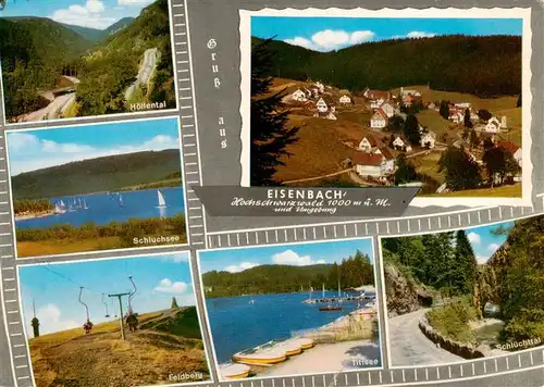 AK / Ansichtskarte  Eisenbach_Schwarzwald Hoellental Schluchsee Feldberg Titisee Schluechttal