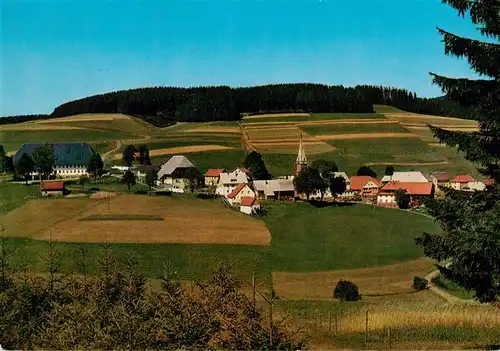 AK / Ansichtskarte 73932536 Waldau_Schwarzwald_Titisee-Neustadt Panorama mit Gasthaus zur Sonne