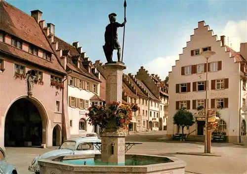 AK / Ansichtskarte  Loeffingen Mailaender Tor Brunnen