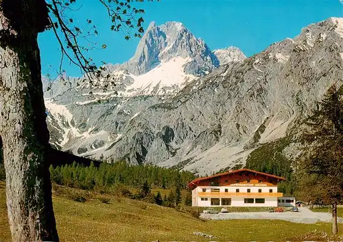 AK / Ansichtskarte 73932560 Falzturnertal_Eben_Achensee_Tirol_AT Alpengasthof Gramai mit Lamsen Spitze