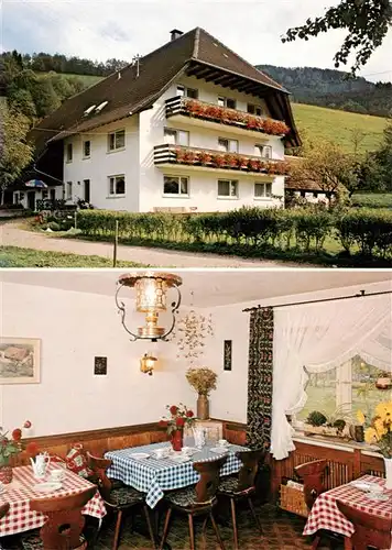 AK / Ansichtskarte 73932599 Obersimonswald Ferien auf dem Bauernhof Gastraum