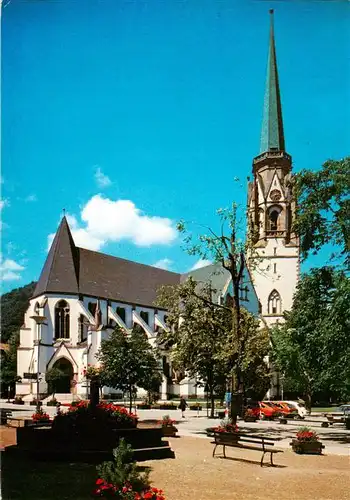 AK / Ansichtskarte 73932623 Schoenau_Schwarzwald Kirche Luftkurort