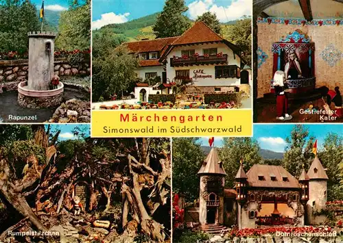 AK / Ansichtskarte  Simonswald_Simonswaeldertal Café Pension Maerchengarten