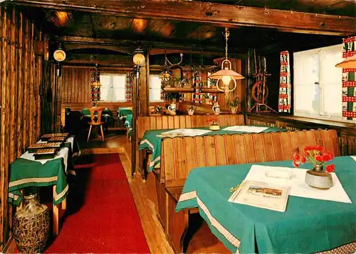 AK / Ansichtskarte 73932643 Kollnau Gasthof Pension Café zum Blaesi-Stueble Gastraum