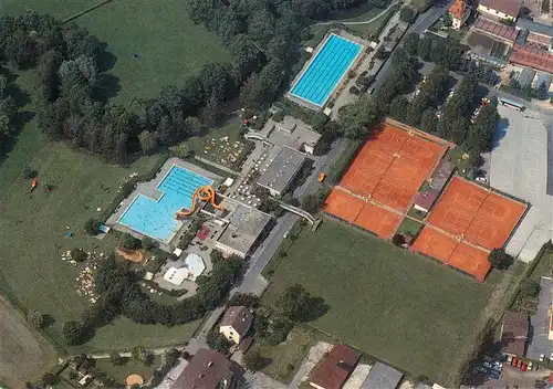 AK / Ansichtskarte 73932648 Hersbruck Freibad Fliegeraufnahme