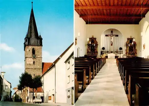 AK / Ansichtskarte  Schnaittach Kirche Inneres