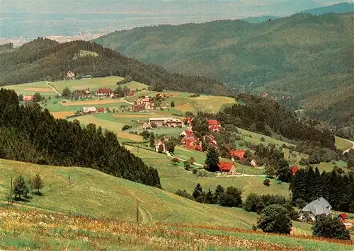 AK / Ansichtskarte  Langackern_Horben Panorama